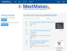 Tablet Screenshot of meetmaker.com